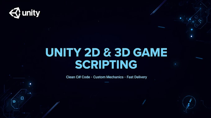 create clean and custom unity scripts for your 2d or 3d game