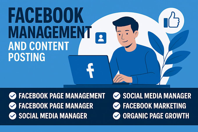 handle your facebook page management and content posting