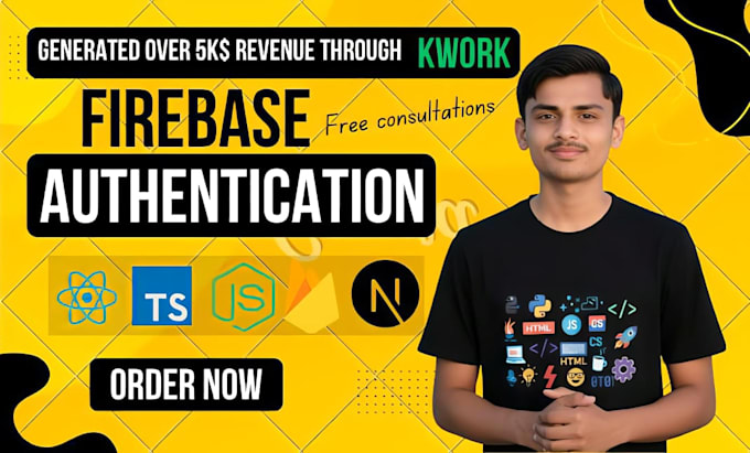 integrate firebase authentication with react nextjs firestore database