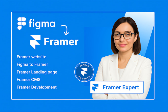 design framer website framer landing page framer website development