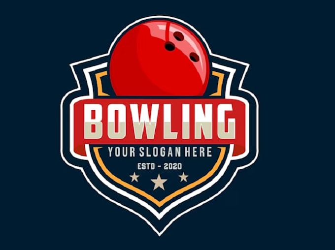 create exclusive and marvelous bowling logo design