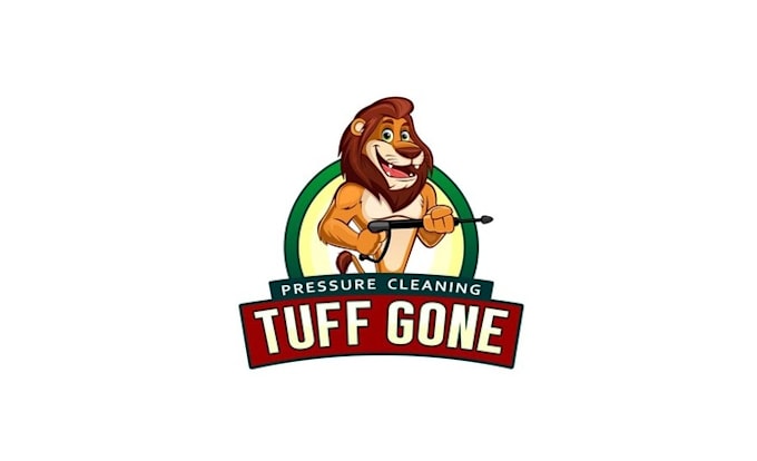 design awesome tuff gone clean logo