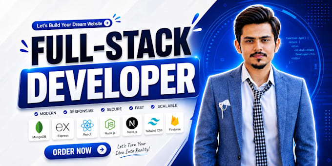 build your custom website as a full stack software developer