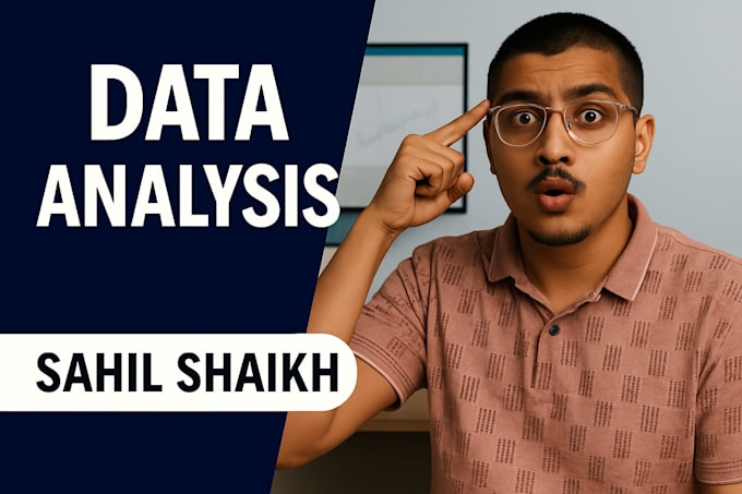 do data analysis with my experties