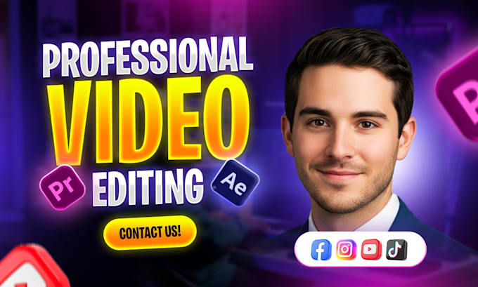 edit engaging videos for youtube, instagram and tiktok