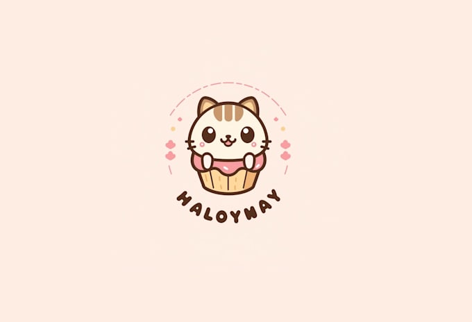 create a charming and endearing cartoon mascot logo