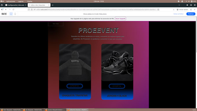 web personalizada para tu negocio o proyecto