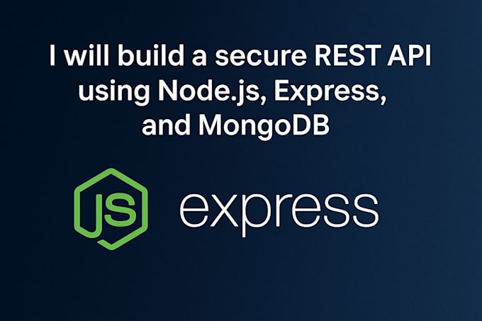 develop a secure rest API using node, express and mongodb