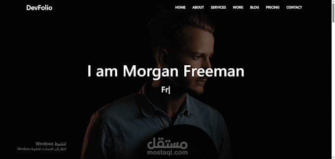 convert your portfolio design into a responsive website