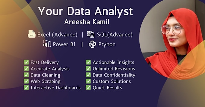 do smart data analysis with python, sql, excel and power bi