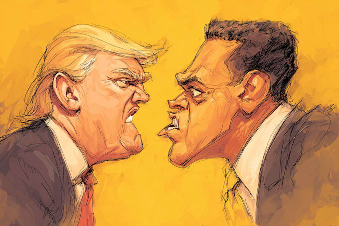 create editorial cartoons for newspapers or magazines