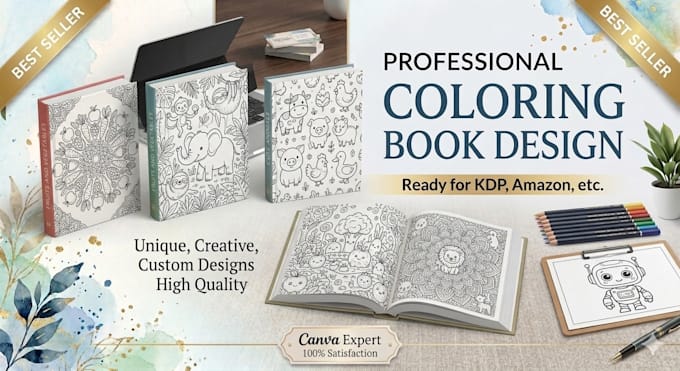 create ready to print coloring book