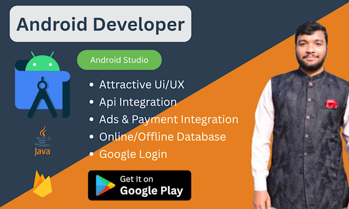 build a custom android app with modern UI