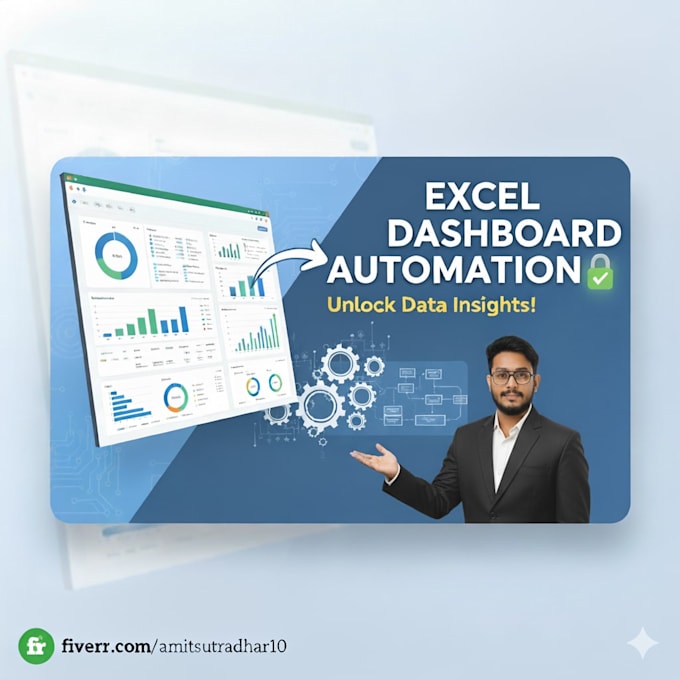build professional excel dashboard automation and data visualization