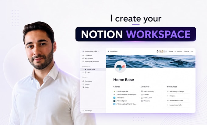 create your automated notion workspace for all your needs
