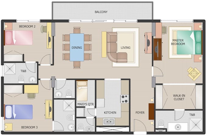 create professional 2d and 3d floor plans for you