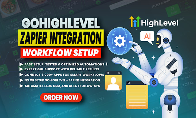 setup or fix gohighlevel integration with zapier automation
