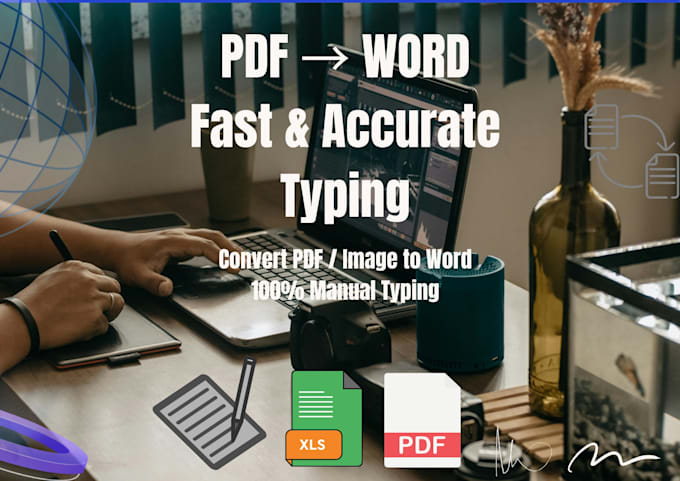 convert PDF, images or handwritten notes to word, excel or editable text