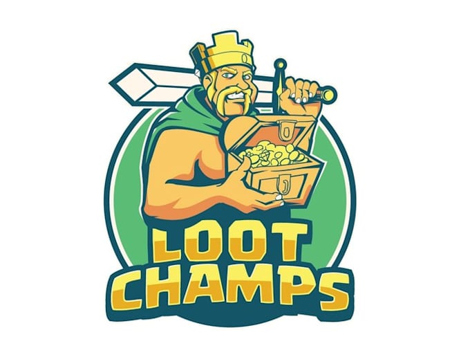 design awesome clash of clans type logo