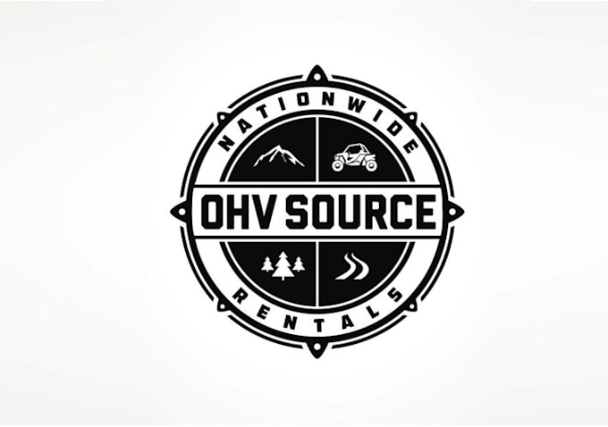 do super clean and current logo for our atv rental business