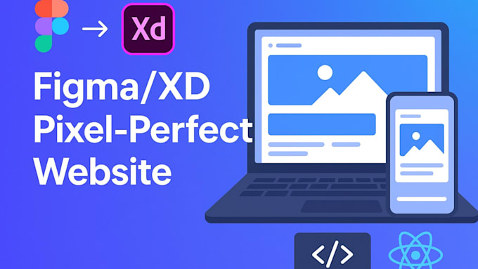 Convert figma to nextjs responsive website by Areeba_sadiq07 | Fiverr