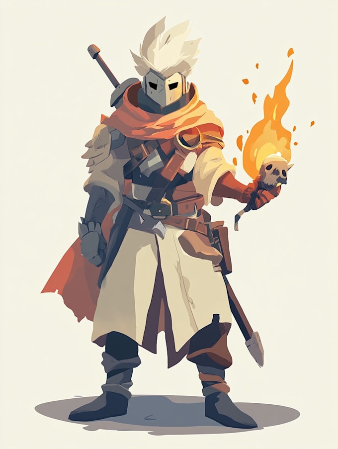 design 2d game character
