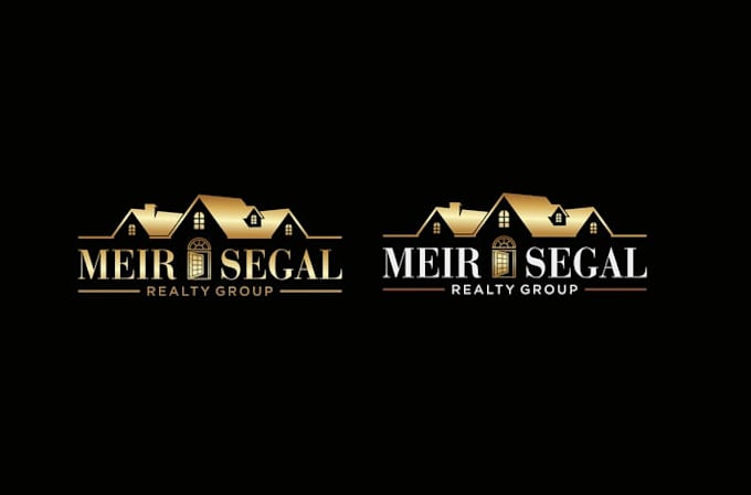 design real estate construction property home logo