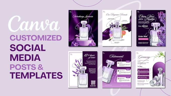 design professional canva instagram and facebook social media posts