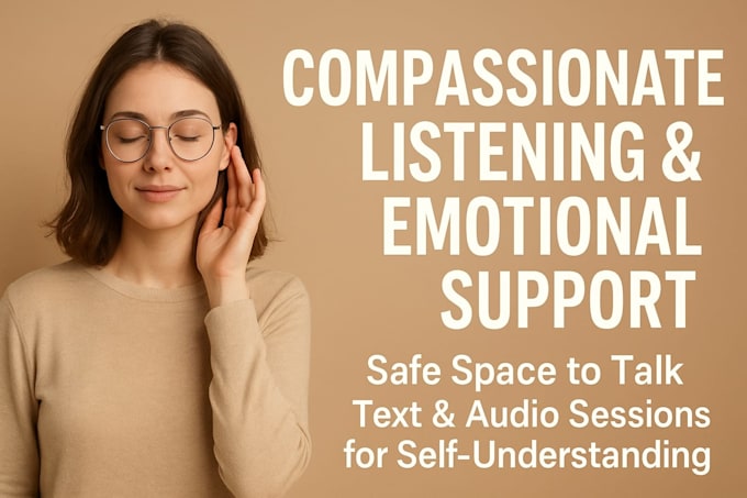 hold a compassionate, understanding space for your emotions