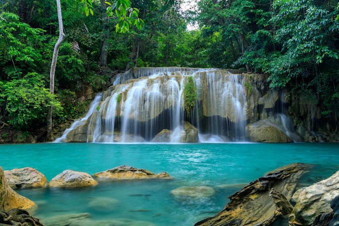 create full HD nature relaxing music video