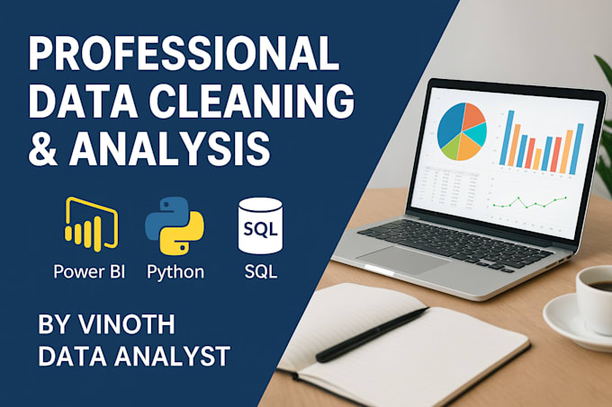 Analyze, clean, and visualize your data using python, sql, or power bi ...