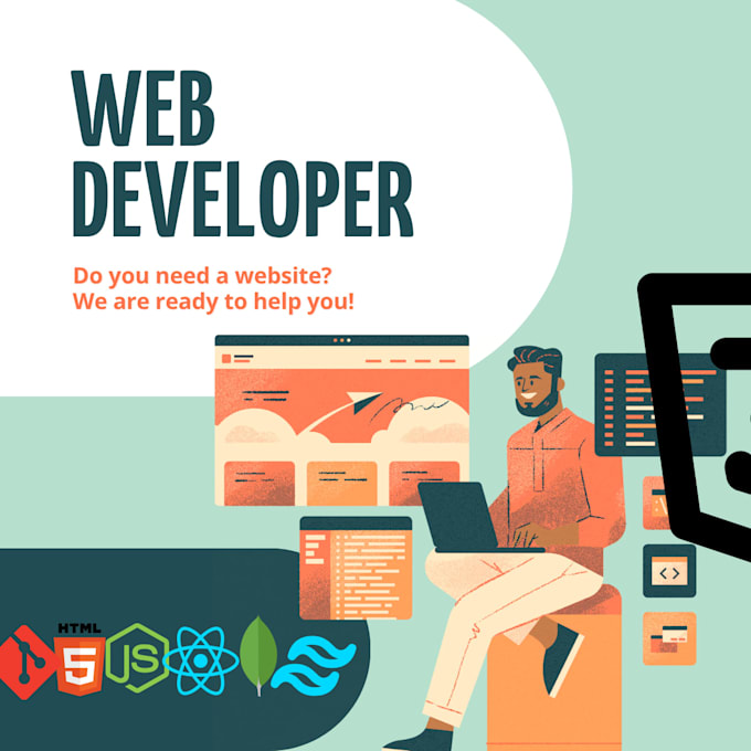 do full stack website development, custom websites, frontend, backend dev
