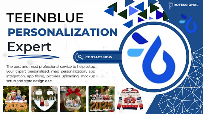 setup pod product personalization using teeinblue