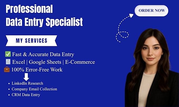 do accurate excel and ecommerce data entry for your business