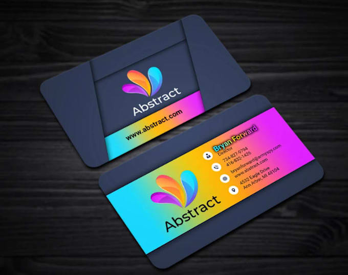 do custom business card logo design