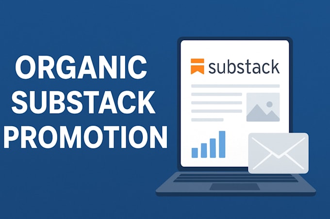 Do organic substack promotion, substack page, newsletter to get active ...