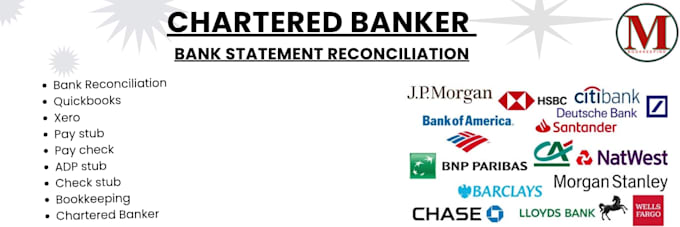 do bank reconciliation, bookkeeping