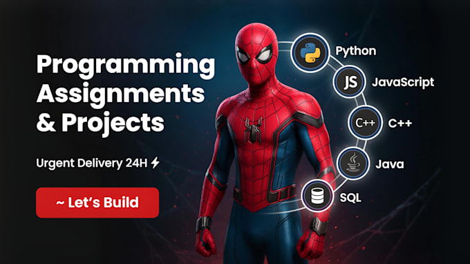 help do your coding assignment and project in python, cpp, java, go and c sharp