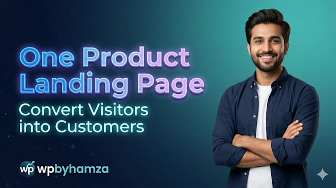 create a one product landing page that converts in wordpress