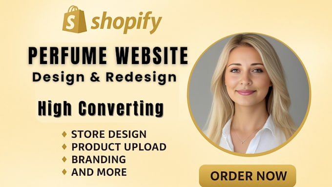 design a luxurious shopify perfume ecommerce store, with an elegant layout view