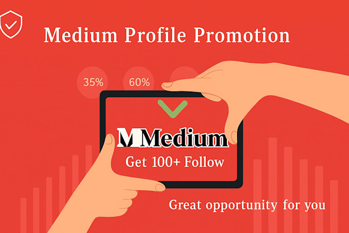 do massive promotion for your medium profile