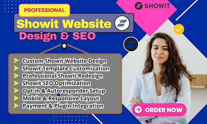 design showit website redesign, showit template customization, update showit seo