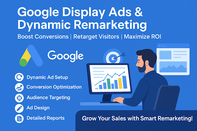 create and run high converting google display ads optimized dynamic remarketing