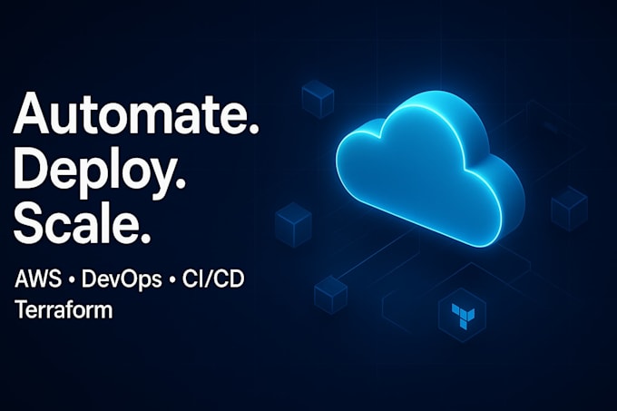 automate AWS infrastructure using terraform docker and ci cd