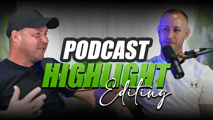 create viral highlight or intro videos from your podcast