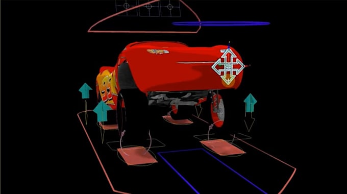 fix 3d cartoon car rigging,ikfk,fluid simulation,weapon,gtav vehicle rig,physics