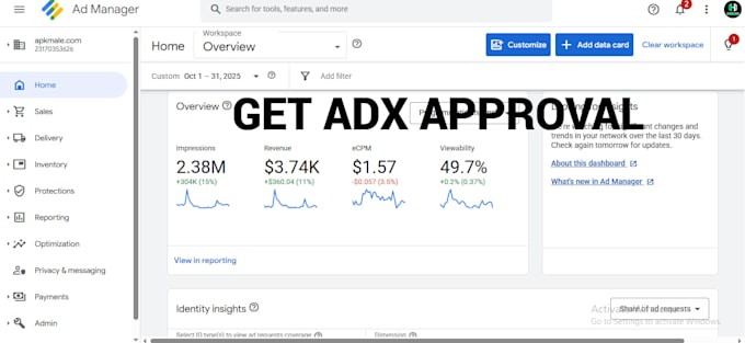 provide free adx ma approval with multiple companies