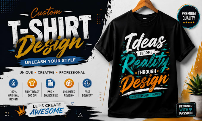 create stylish custom tshirt designs