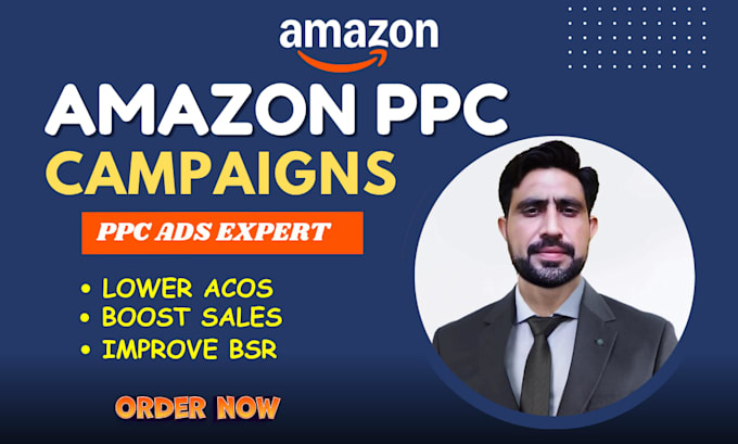 create, manage and optimise amazon PPC campaigns, amazon PPC expert