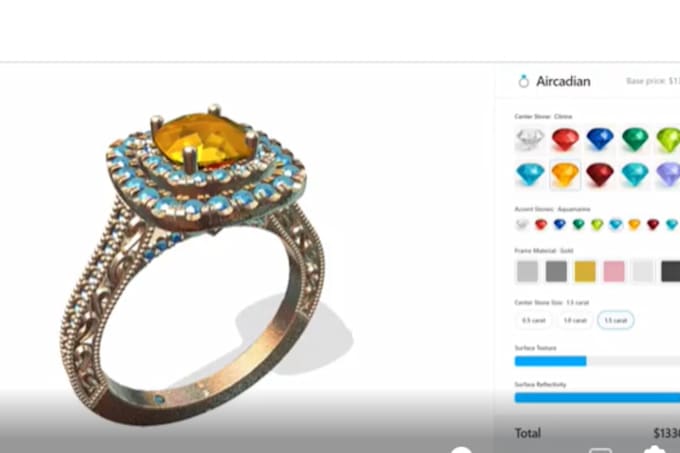 Develop interactive 3d product configurator webgl threejs r3f for your ...